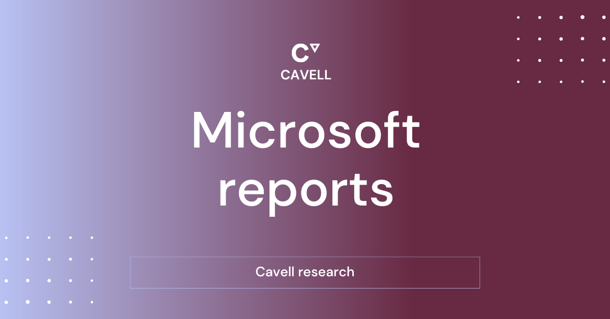 microsoft reports